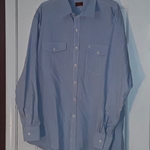 IZOD Luxury Sport Vintage Wash Collection Shirt L